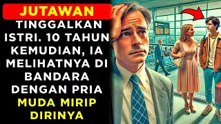 JUTAWAN TINGGALKAN ISTRI 10 TAHUN KEMUDIAN IA MELIHATNYA DI BANDARA DENGAN PRIA MUDA MIRIP DIRINYA [upl. by Ahtennek]