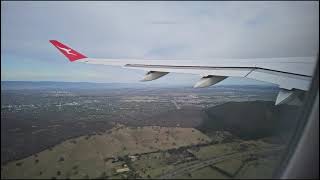 Qantaslink Airbus A220300 VHX4C QF1273 Takeoff from Canberra [upl. by Kendal372]