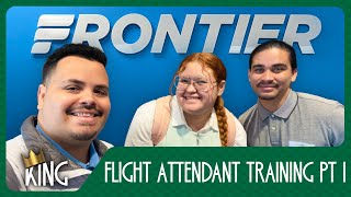 FLIGHT ATTENDANT TRAINING  WEEK 1 amp 2  FRONTIER AIRLINES  2024 [upl. by Ilojna]