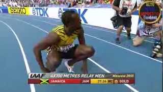 Usain Bolt Con La Victoria En Relevos 4x100 Se Convierte En El Atleta Más Laureado [upl. by Pillihpnhoj]