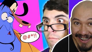 Disney Misheard Lyrics PART 2 Reaction Steve Terreberry [upl. by Nalak]