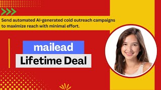 Mailead Lifetime Deal I Generate AIdriven email sequences for new cold outreach campaigns [upl. by Jessee]