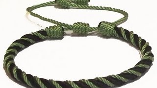 TUTORIAL DIY COMO HACER UNA PULSERA FEUDAL TU MISMO FACIL BRACELET FRIENDSHIP [upl. by Attiuqaj332]