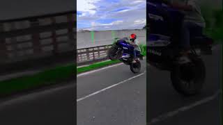 powerfull machine ✌️💥wheelie stunt yamaha r15v3 150cc wheeliesubscribe bachelor biker🇧🇩🏍️🤗 [upl. by Greenleaf]