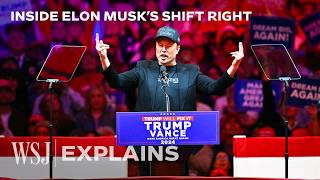 Why Elon Musk and His Tech Allies Want Trump to Win Now  WSJ [upl. by Nerrad657]