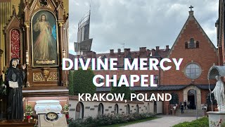 Divine Mercy Chapel  Krakow  Poland  St Faustina  divinemercy krakow catholic poland [upl. by Kalbli]