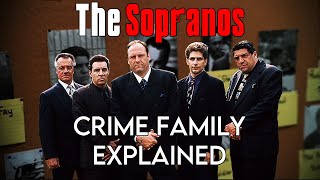 The Sopranos Crime Family EXPLAINED [upl. by Anella]