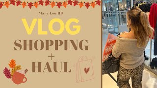 vlog SHOPPING D’AUTOMNE  HAUL [upl. by Payne]