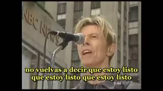 David Bowie  New Killer Star  subtitulada español [upl. by Laehctim]