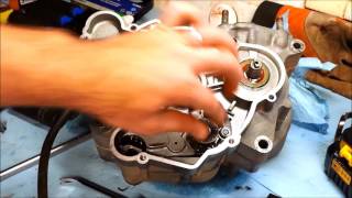 2007 KTM 65 SX Engine Rebuild  Part 2 [upl. by Esialb177]