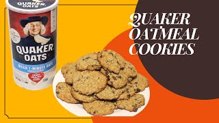 Moist Quaker Oatmeal Raisin Cookies [upl. by Darom378]