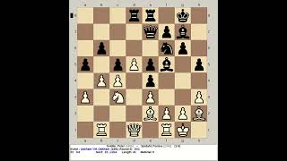 Svidler Peter vs Sjodahl Pontus  Oakham YM Chess 1992 England [upl. by Ilrebmik]