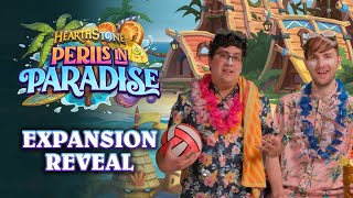 Perils in Paradise Announcement  Hearthstone [upl. by Atekahs]