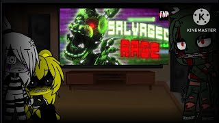 Fnia reacts to Salvage rage 💜Gacha club💜 READ DESCRIPTION [upl. by Soni577]