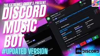 How to Make A Discord Music Bot  Without Coding  Updated Version  3 [upl. by Ljoka475]