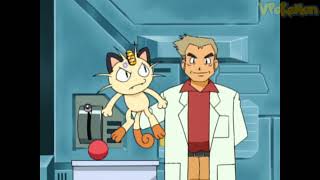 Meowth attacks Professor Oak  Professor Oak Funny Moments [upl. by Licht]