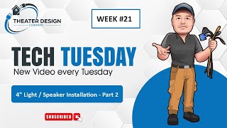 4quot Downlight Installation on high end finishes  Part 2  Tech Tuesday  Week 21 [upl. by Lowrance]