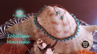 Cómo hacer una Tobillera Macrame Fácil Paso a PasoHow to make Easy Macrame Anklet [upl. by Valonia980]