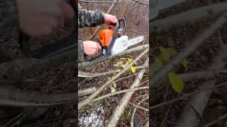 STIHL  MS 180 в роботі [upl. by Fiedler]