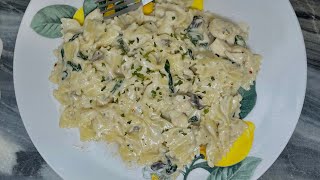 BOWTIE CHICKEN ALFREDO [upl. by Ahsenak957]