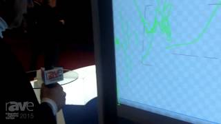 ISE 2015 Screenline Demonstrates the ScreenApp Interactive Classroom Screen [upl. by Nessy233]