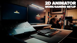 The Perfect Laptop Setup for 2D Animation and Gaming [upl. by Ahsirtap]