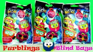 Furby Boom Blind Bag Furbling Mini Figures Kids Toy Review amp Opening Hasbro [upl. by Ancelin179]