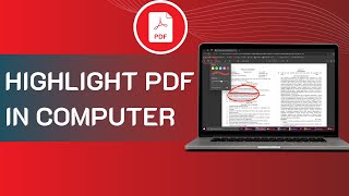 How To Highlight In PDF In Computer Laptop Or PC  2 Simple Methods Microsoft Edge Browser amp Word [upl. by Dorothy]