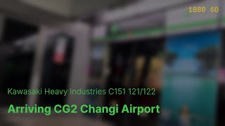 CGL Arrival chime  KHI C151 121122 Arriving Changi Airport [upl. by Eliot]