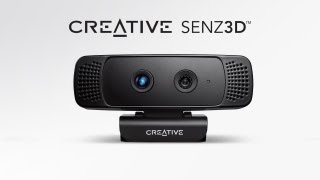 Creative Senz3D depth and gesture camera setup video [upl. by Hamlin]