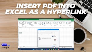 How to Insert a PDF Into Excel as a Hyperlink [upl. by Rafaj]