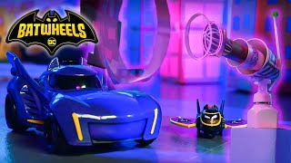 Prank Built a Shrink Ray  Batwheels  Kids Action Show  Super Hero Cartoons [upl. by Gaither]