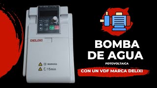 Variador de frecuencia para bomba de agua Delixi [upl. by Relyhcs934]