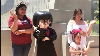 Edna Mode meet amp greet at Pixar Pier  DISNEY CALIFORNIA ADVENTURE [upl. by Adnahcal]