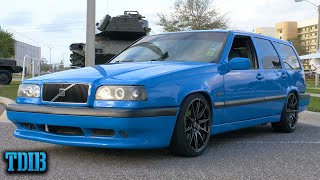 BIG TURBO Volvo 850R Wagon Review Grandmas 5 Cylinder Fury [upl. by Anderer438]