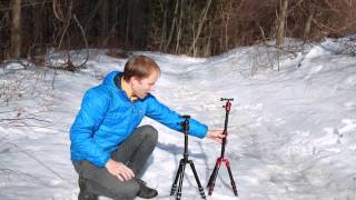 REVIEW Dolica TRX570 vs Mefoto Travel Tripod [upl. by Moody]