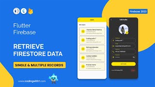 How to Fetch Data from Cloud Firestore in Flutter 2023 [upl. by Grantham641]