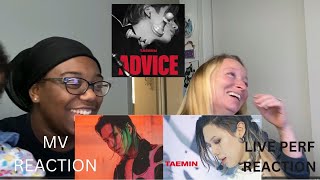 Showing my bestie Taemins Advice reaction [upl. by Coady]