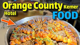 Orange County Kemer FOOD  WALKING TOUR  Orange hotel antalya Adult Only [upl. by Melvyn628]