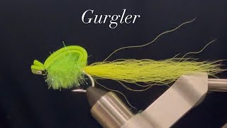 The “Gurgler” is one the simplest and most effective top water flies [upl. by Nattie838]