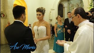 Ave Maria Instrumental na Benção das Alianças  Casamento na Igreja São José Jardim Europa [upl. by Aikit]