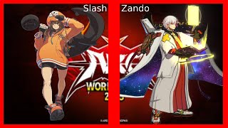 The BEST Fighting Game Set of 2024 AWT 2023 SLASH vs ZANDO  FULL SET VOD [upl. by Follansbee]