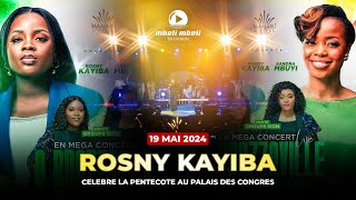 ROSNY KAYIBA amp MAAJABU CELEBRENT LA PENTECOTE AU PALAIS DES CONGRES DE BRAZZAVILLE🇨🇬 [upl. by Mabel]