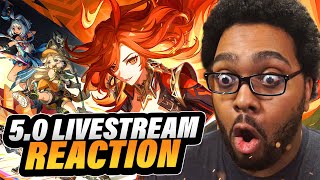 THEY FINALLY GAVE US BETTER REWARDS 50 LIVESTREAM REACTION Genshin Impact [upl. by Martine202]