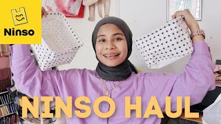 RM210 Ninso Haul  Barang DIY amp Decor Rumah lagi [upl. by Fabri]