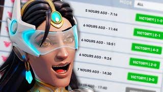 WINSTREAK WITH SYMMETRA IN S9  Overwatch 2 [upl. by Yeleek700]