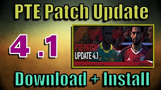 PES 2017 PTE Patch 41 Update Download  Install on PC [upl. by Rolfston]