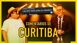 COMENTÁRIOS DE CURITIBA  AO VIVO Teatro Bom Jesus [upl. by Onitram]