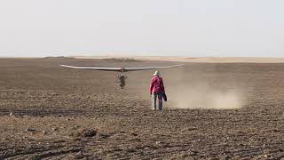 Atos VQ race landing in LampV conditions  79 24 hanggliding [upl. by Eleira]