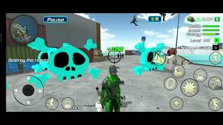 rope frog ninja hero car Vegas mission rope frog ninja hero  rope frog ninja hero game mission [upl. by Elvina]